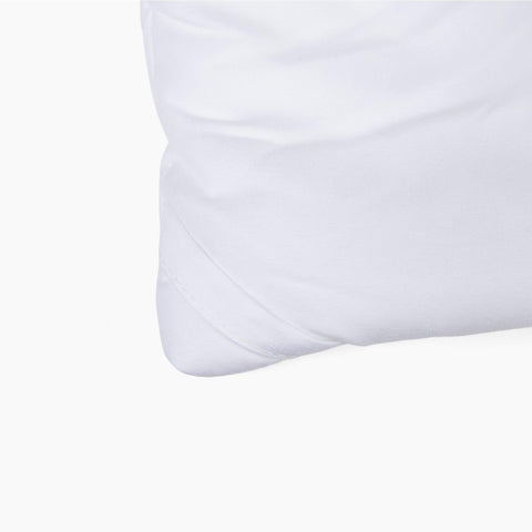 A detailed view of the corner loops on the Avec down alternative duvet insert